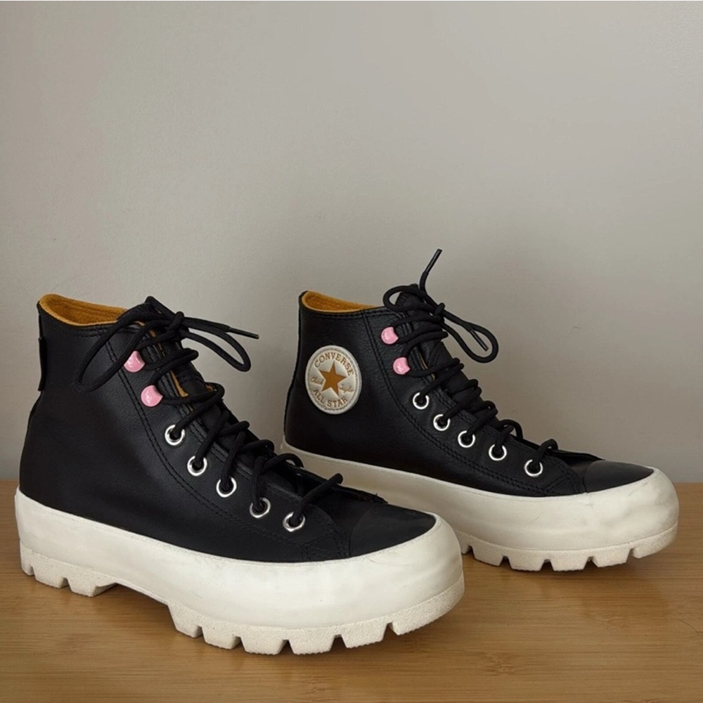 Women's Converse Chuck Taylor AS Lugged Winter Boot, Multi Sizes Black 8 - Picture 1 of 11